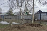 Урал продолжает топить улицы в посёлке Южном Оренбурга
