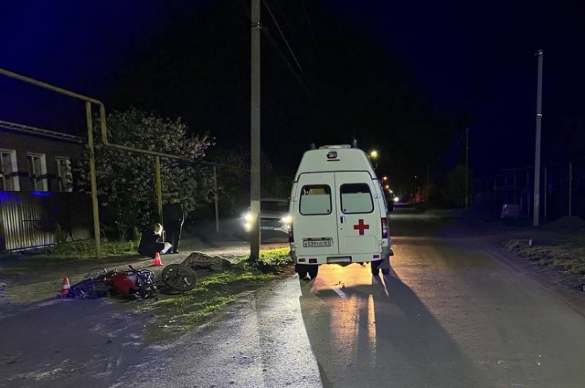 В Ростовской области в ДТП со скутером насмерть разбился 47-летний мужчина