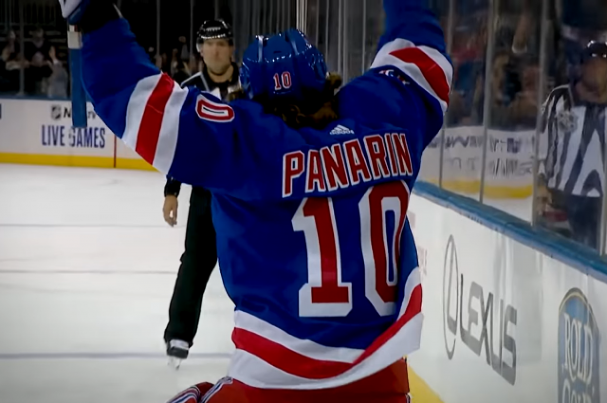 Панарин стал четвертым россиянином, который набрал 120 очков в сезоне НХЛ