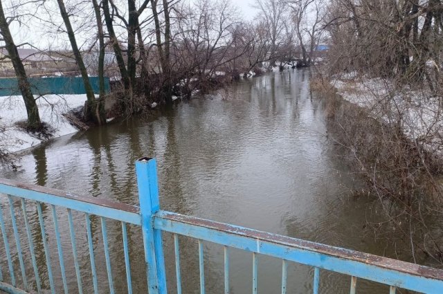 Наводнение в посёлке Краснохолм
