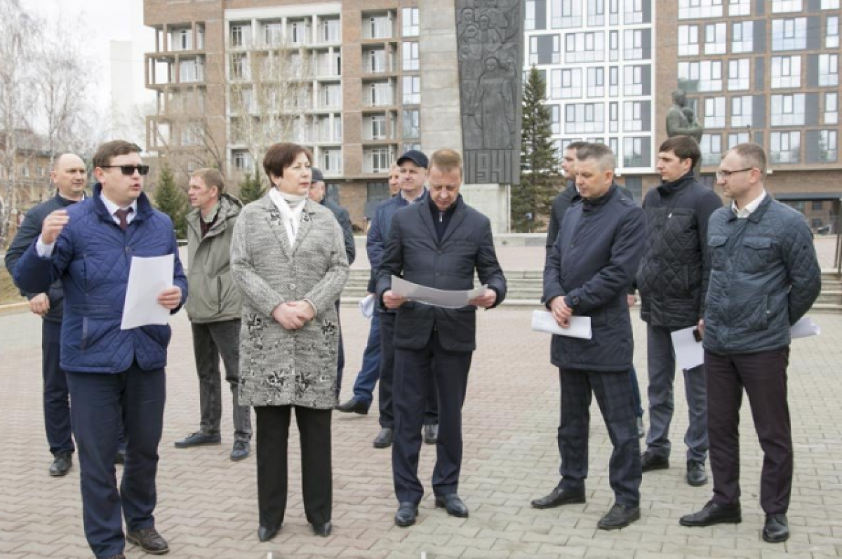 В Барнауле в июне начнут благоустройство Мемориала Славы