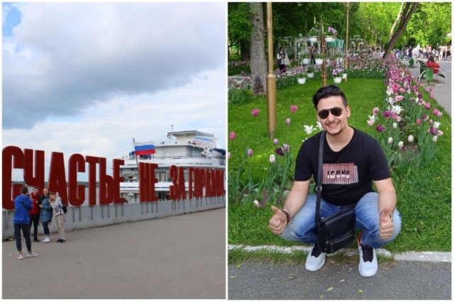 25-летний итальянец Антонио Черио всей душой любит Россию, обосновался он в столице Пермского края.