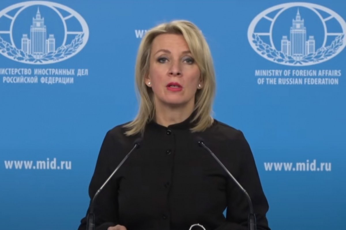 Захарова: ВОЗ не отреагировала на данные об атаках ВСУ на российских врачей