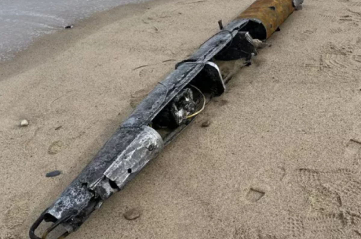 Fox News: на пляже в США нашли обломок сверхсекретной ракеты