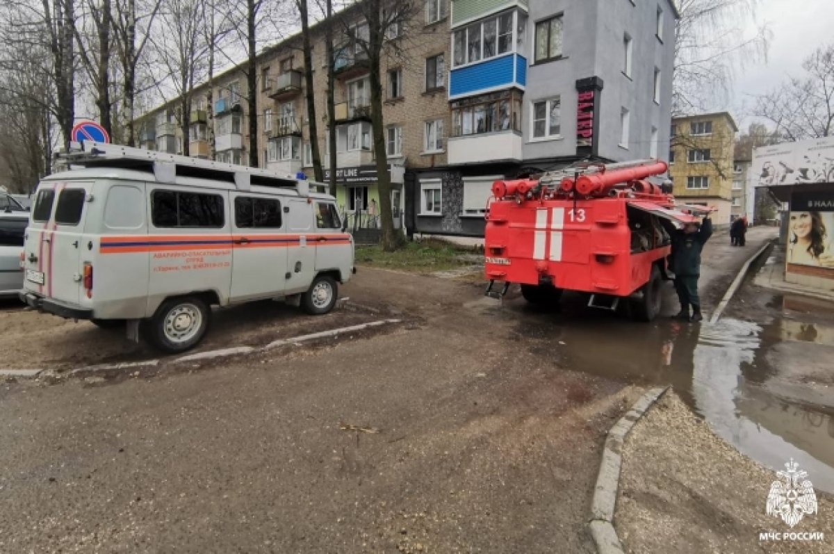 В Торжке пожарные спасли женщину и ребёнка | АиФ Тверь