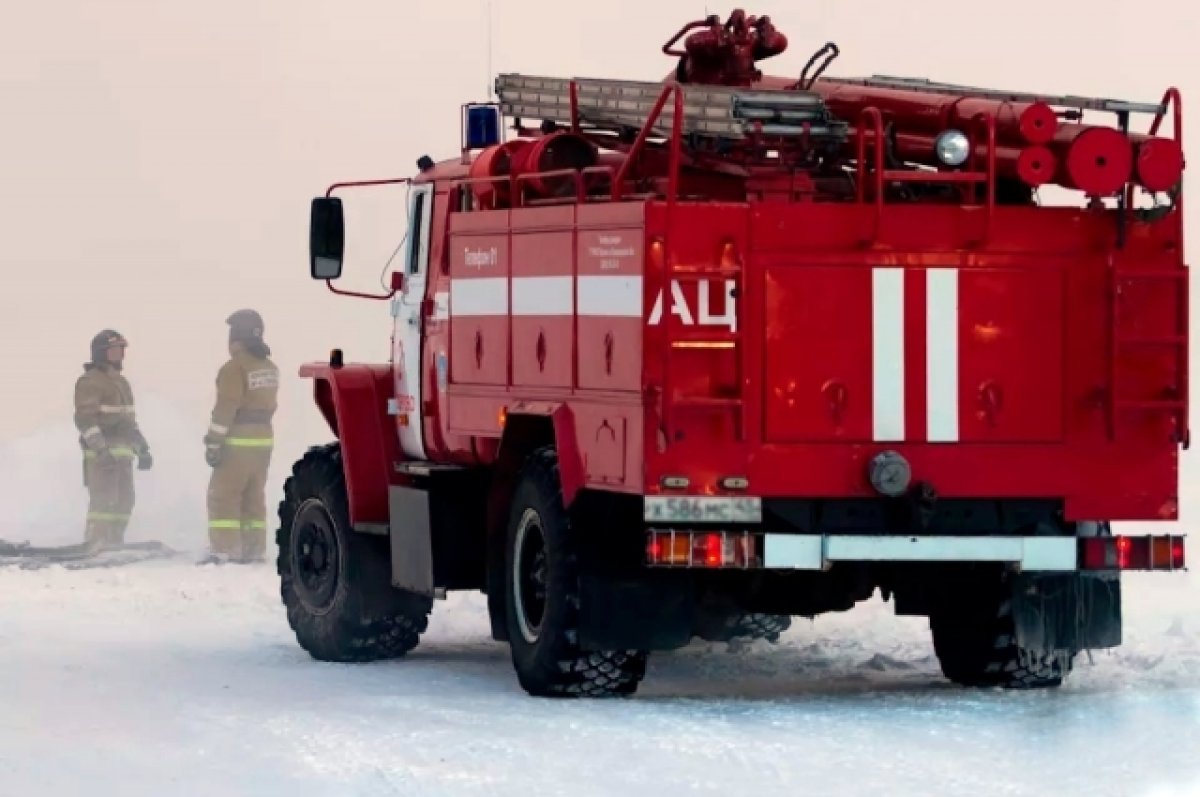 В результате пожара в Орехово-Зуево пострадал один человек
