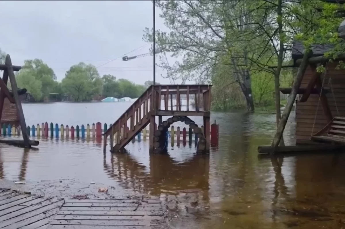 В Киеве затопило два парка