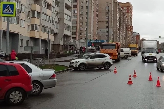 Авария произошла 26 апреля в 12.50 на ул. Сурикова
