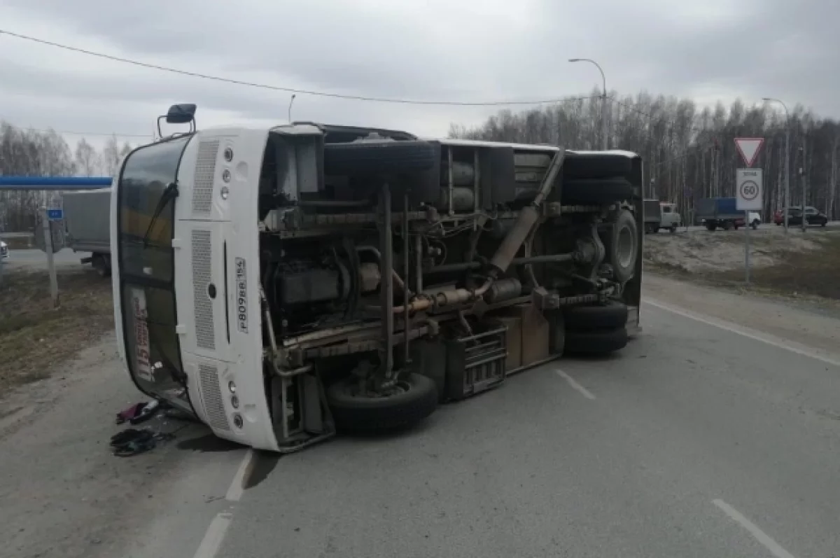 Стали известны подробности ДТП с автобусом под Новосибирском | АиФ  Новосибирск