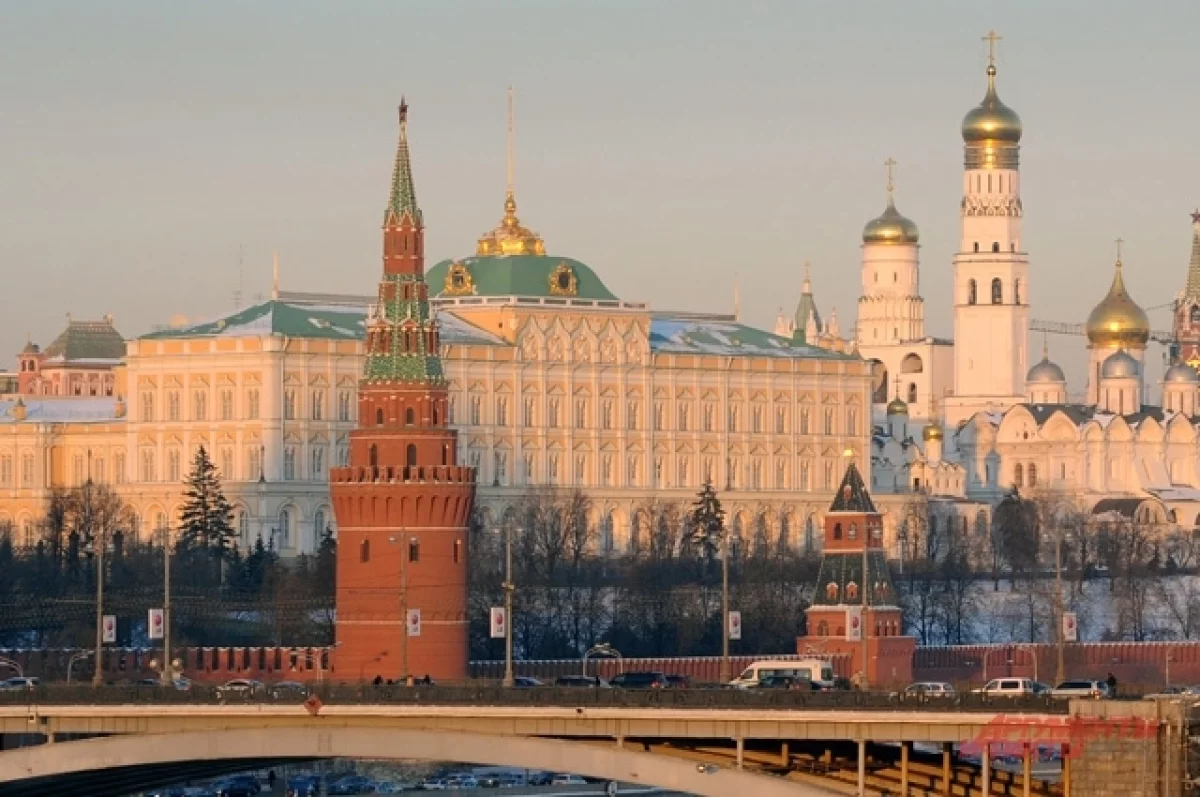 В Большом Кремлевском дворце идет подготовка к инаугурации Путина