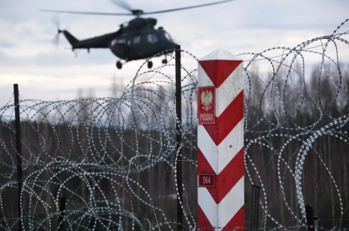 Польские военные получили травмы, попав в ДТП у белорусской границы