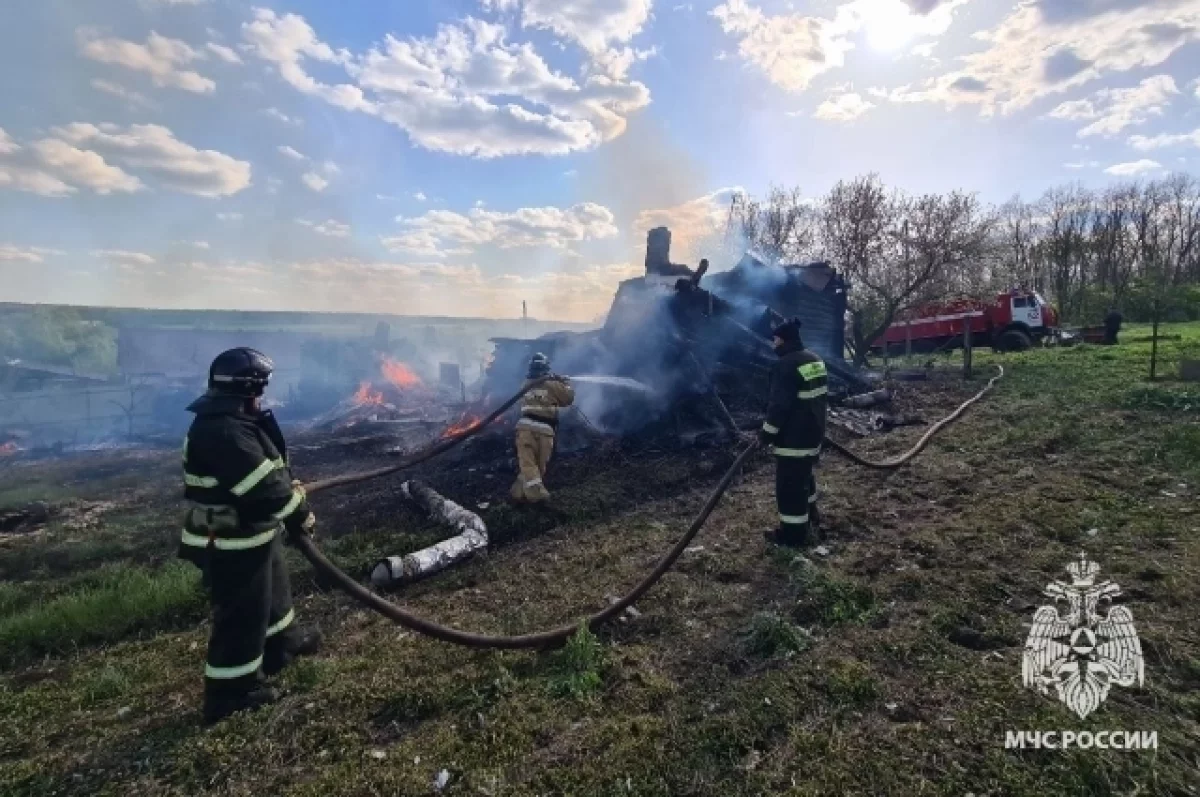 В Городищенском районе сгорели сразу два дома | АиФ Пенза