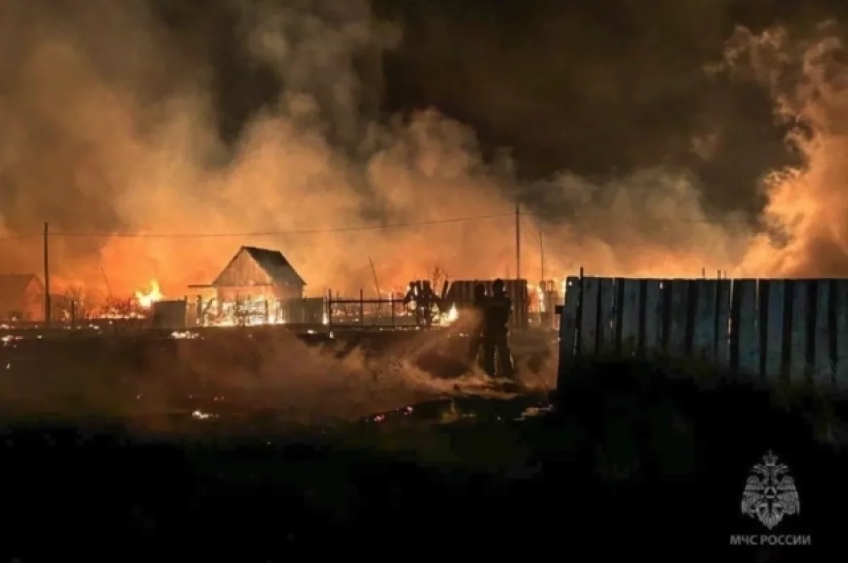 МЧС: в Бурятии объявили ликвидацию открытого горения