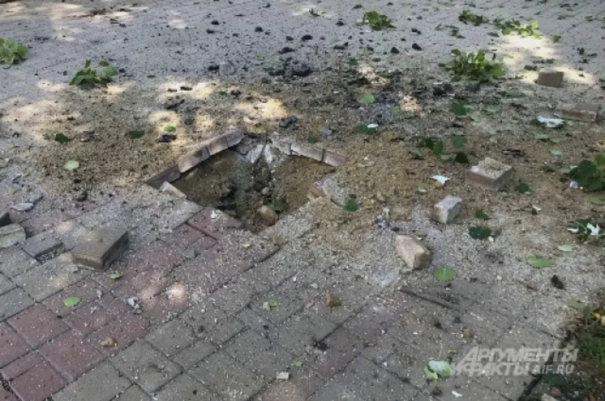 ВСУ атаковали Донецк кассетными снарядами