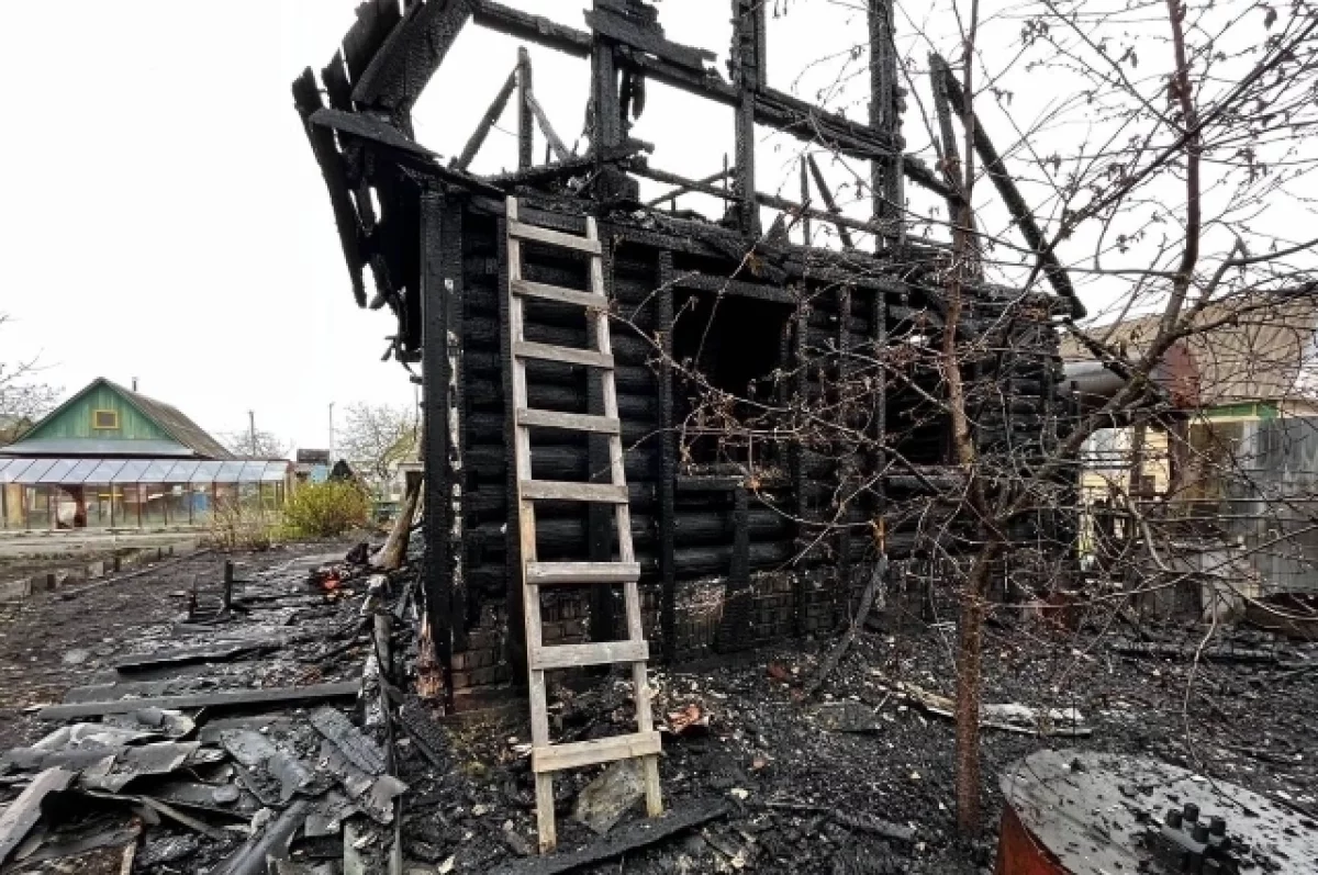 Под Тверью в СНТ «Светлый» при пожаре погибли два человека | АиФ Тверь