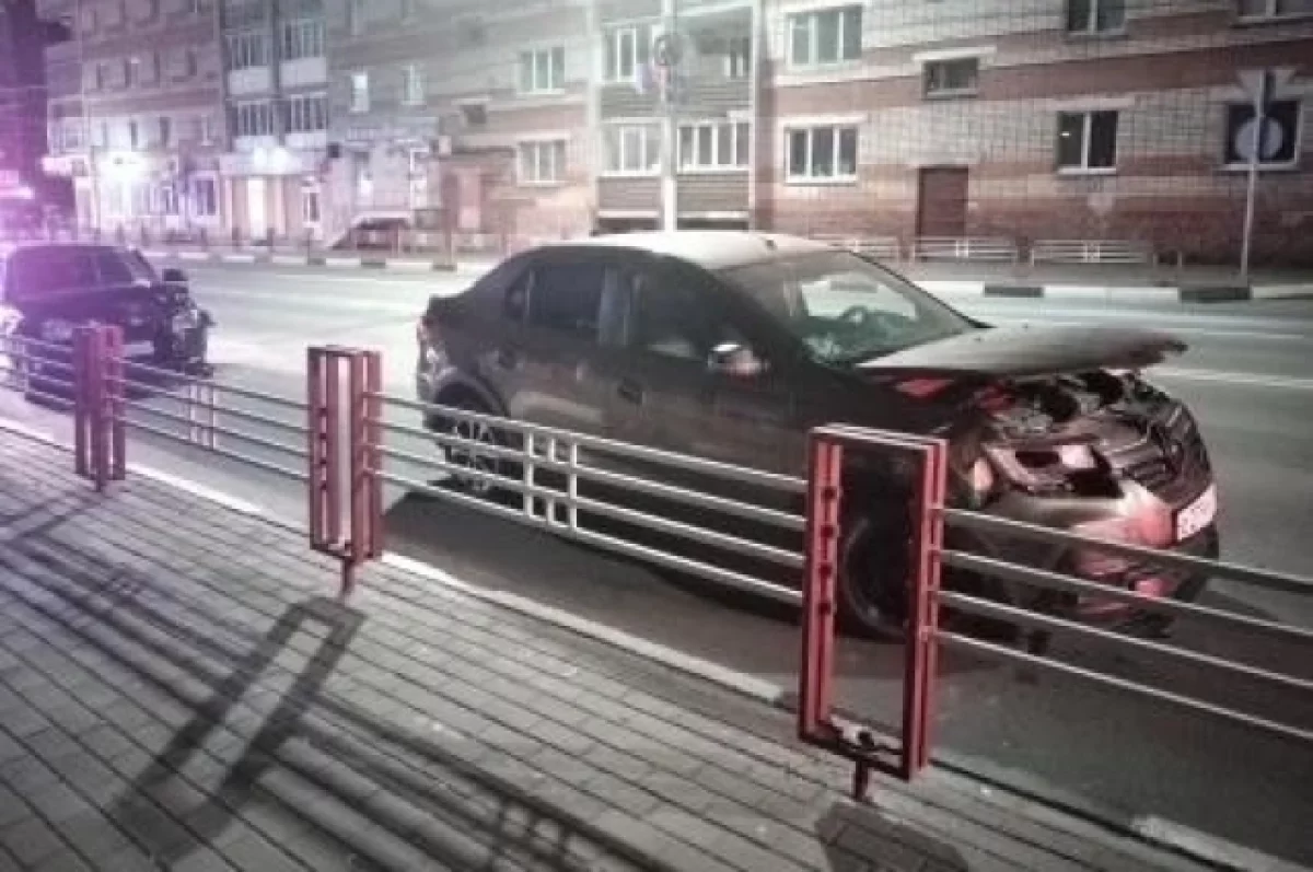 19-летняя девушка госпитализирована после ДТП на улице Дуки в Брянске