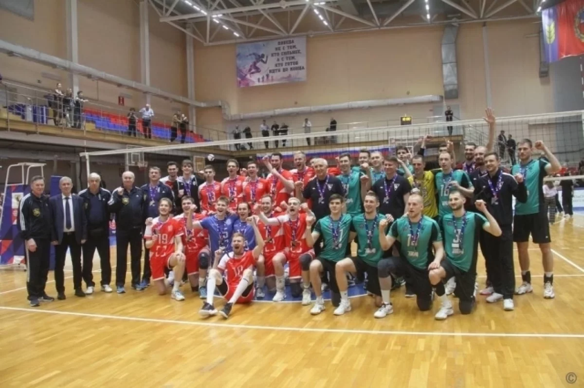Волейболисты барнаульского «Университета» стали призерами чемпионата России