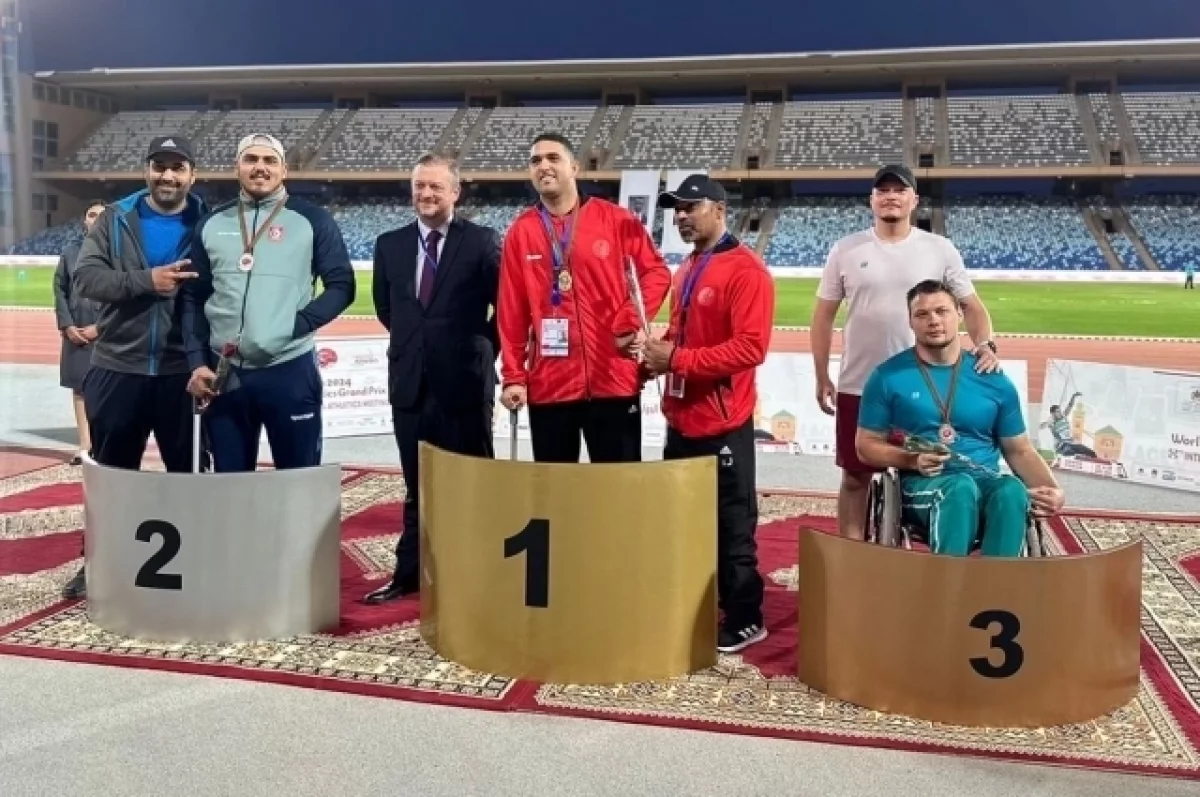Брянские паралимпийцы завоевали две медали на турнире Гран-при в Марокко