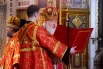  Патриарх Московский и всея Руси Кирилл во время пасхального богослужения в храме Христа Спасителя.