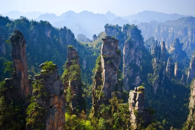 Планета Пандора из Аватара реальна - Национальный парк Чжанцзяцзе в Китае