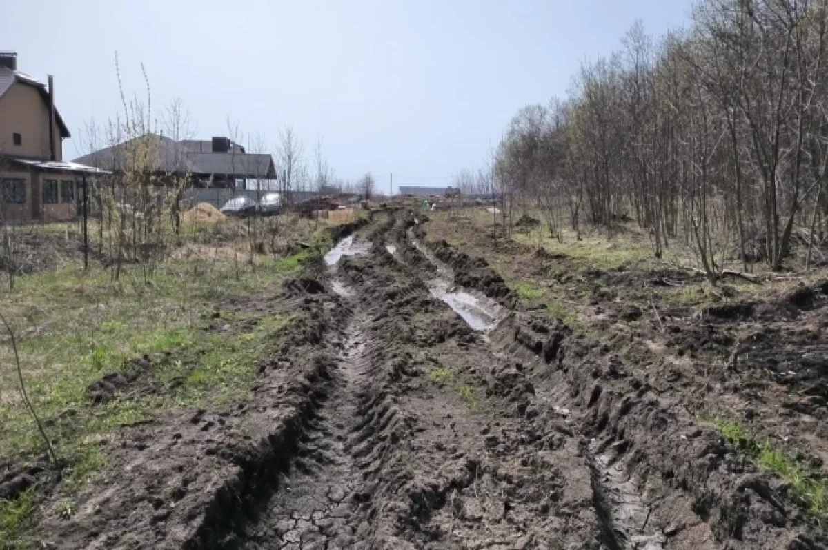 Жителей улицы в Семилуках Воронежской области оставили без дороги | АиФ  Воронеж