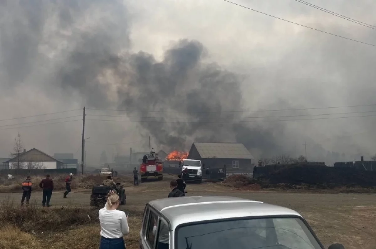 В Братском районе Иркутской области ввели режим ЧС из-за пожаров |  Аргументы и Факты