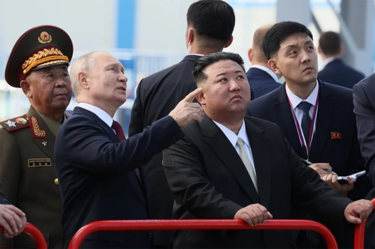 Ким Чен Ын через посольство передал поздравление Путину с инаугурацией