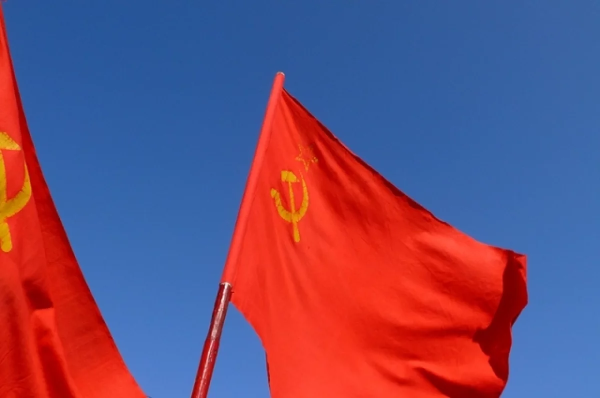 В ФРГ сравнили запрет показа флага СССР на мемориалах с «принятием фашизма»
