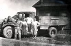 Группа подростков на уборке урожая в колхозе Вязовый Красноармейского района. 1942 год
