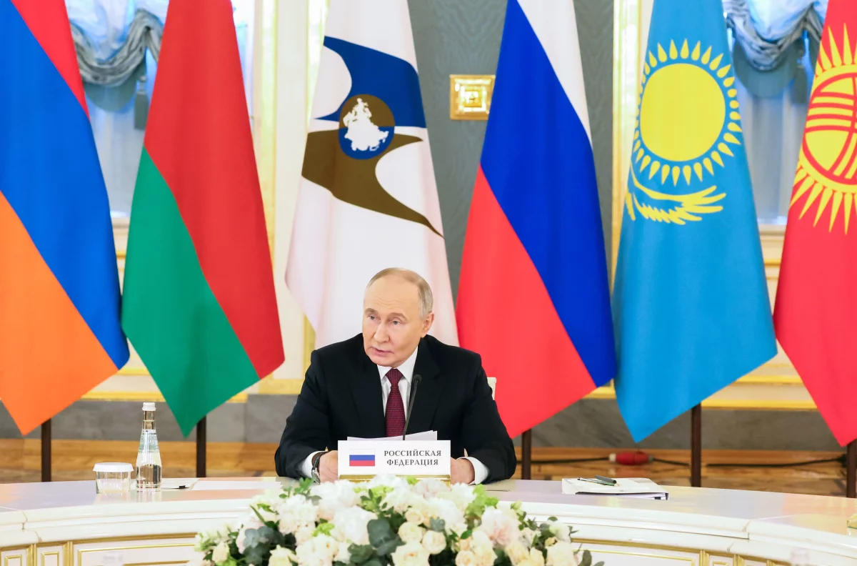 Путин заявил о расширении торговых связей ЕАЭС на еще три государства