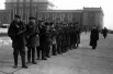 Обучение народных ополченцев на площади им. Куйбышева. 1941 год