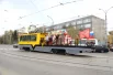 В День Победы по улицам проехал «Праздничный трамвай». 