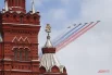 Истребители Су-30СМ пилотажной группы «Русские витязи».