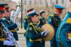 Завершился парад традиционны исполнением песни «День Победы»