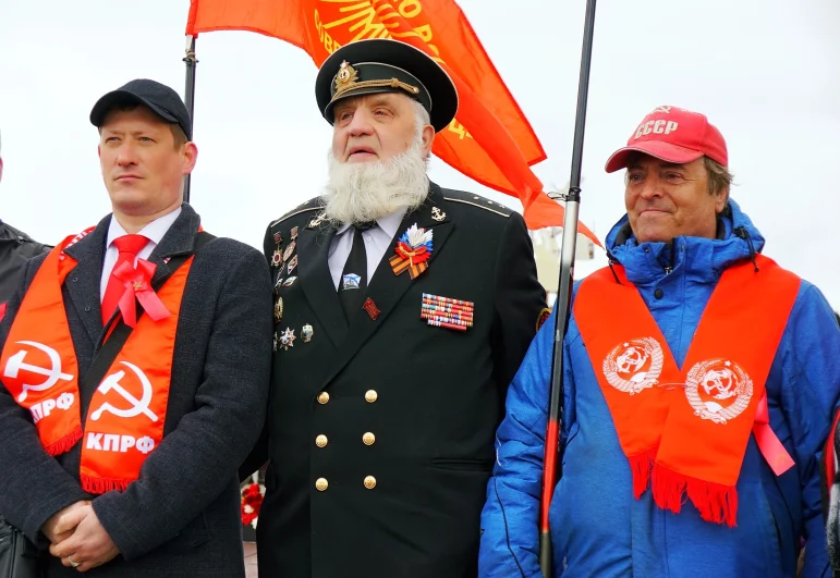 У Вечного огня прошёл торжественный митинг.