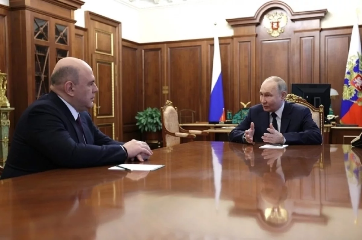 Путин утвердил Мишустина премьер-министром РФ