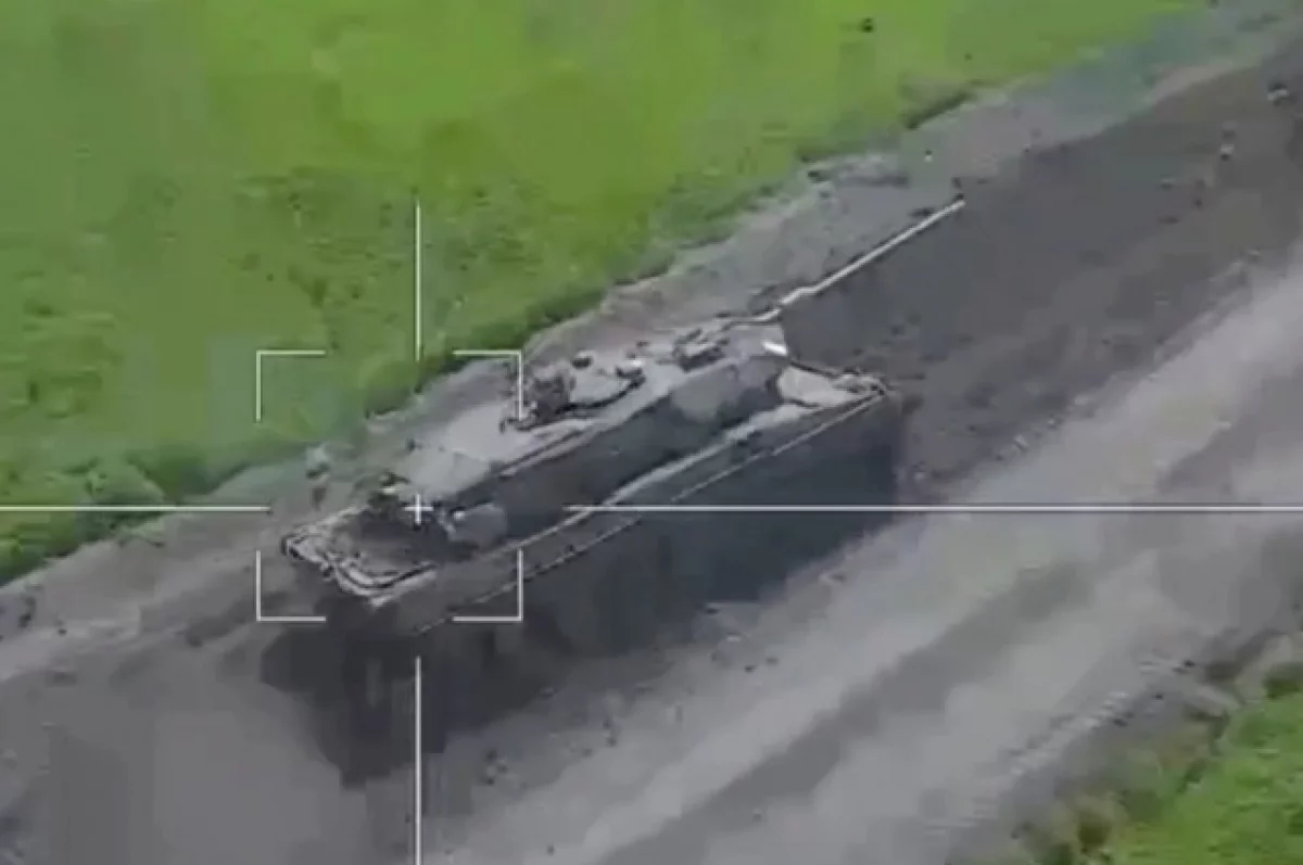 Минобороны: ВС РФ уничтожили в ДНР три танка Leopard ВСУ