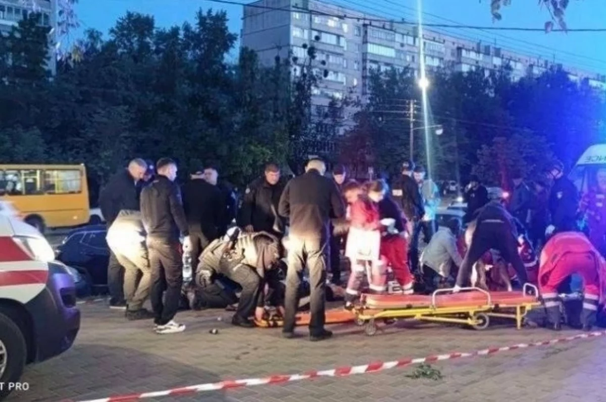 В Киевской области убегавший от полицейского мужчина взорвал гранату