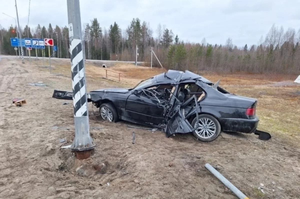 Водитель BMW погиб в ДТП в Кондопожском районе | АиФ Карелия