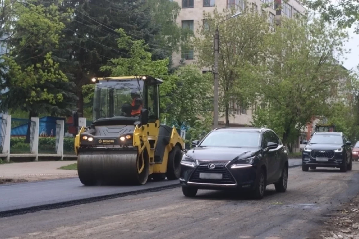 В Калуге начался ремонт улицы Огарева | АиФ Калуга