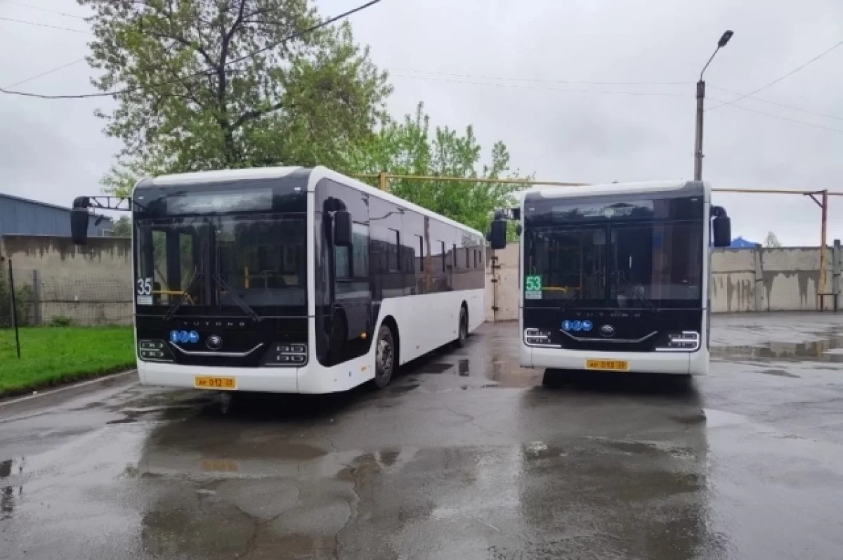 Новые автобусы появятся на двух городских маршрутах Барнаула