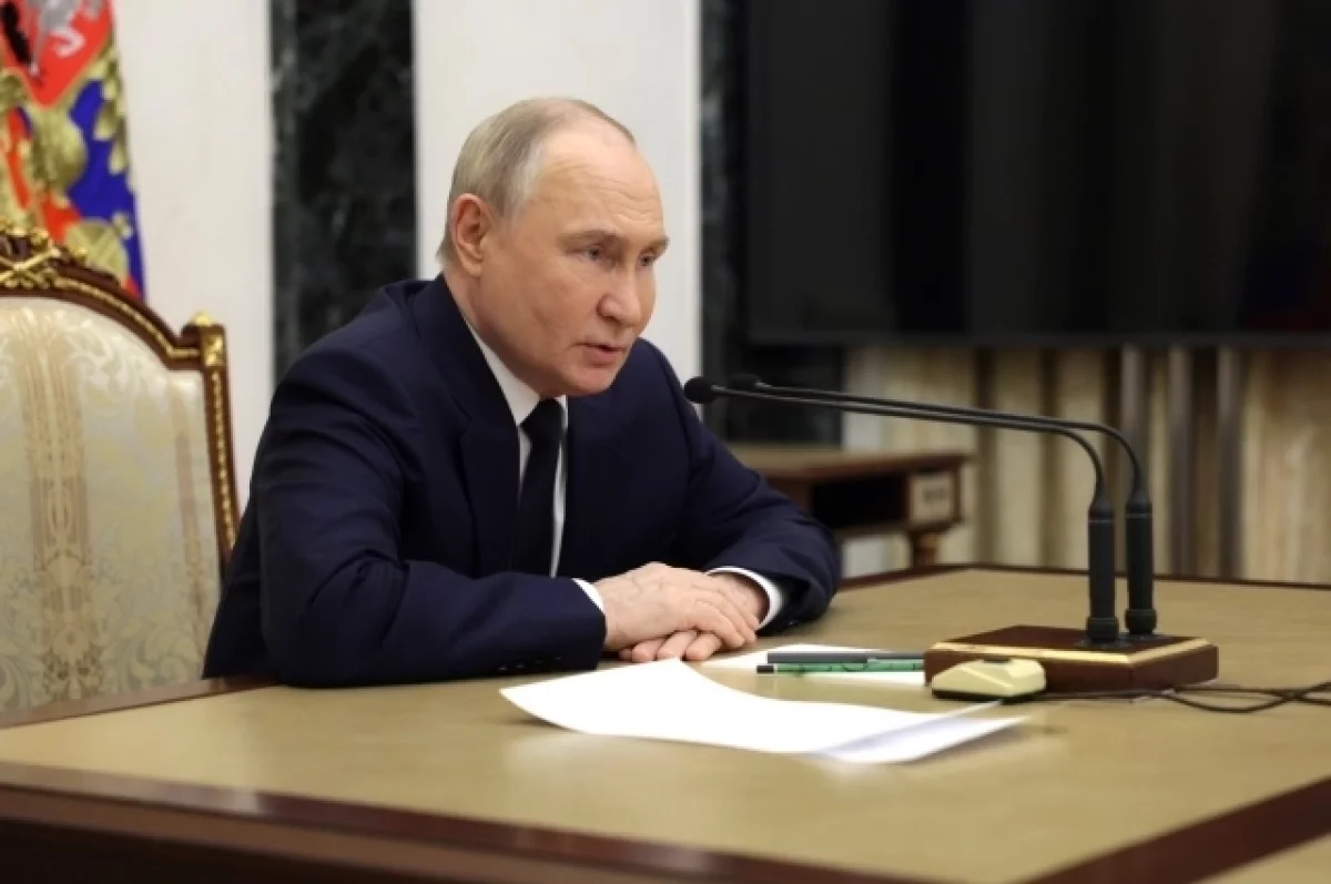 Путин назвал ключевым вопросом при ведении боевых действий снижение потерь
