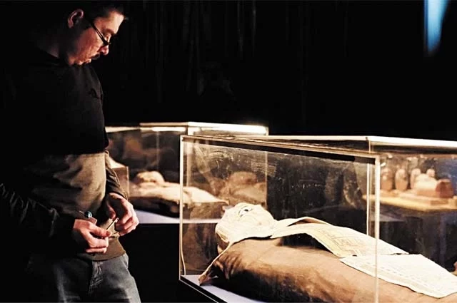 Посетители галереи увидят две древние мумии и другие подлинные экспонаты египетской коллекции.