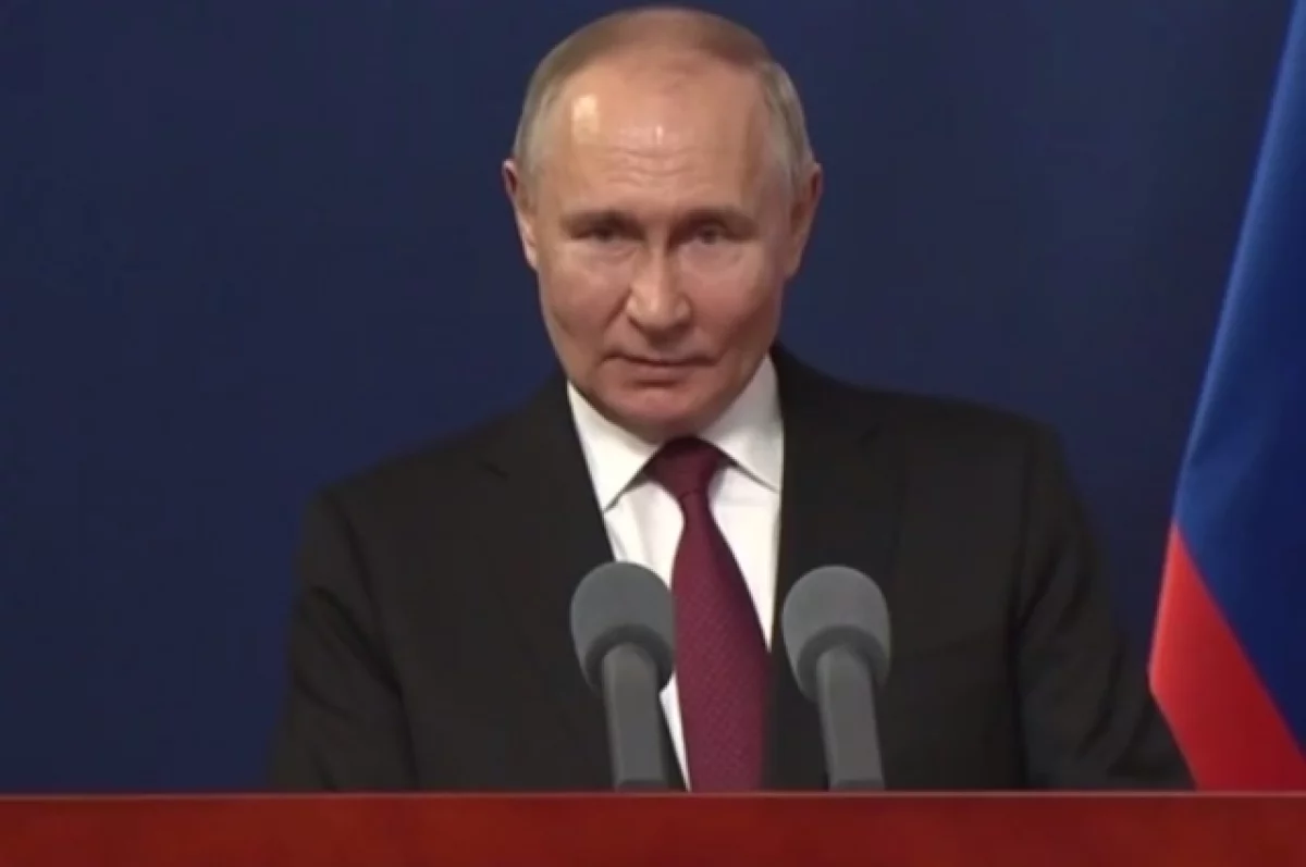 Путин рассказал об ответе России в случае ввода войск Франции на Украину