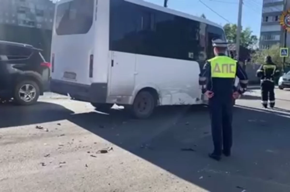 17-летняя пассажирка автобуса пострадала в ДТП в Бийске