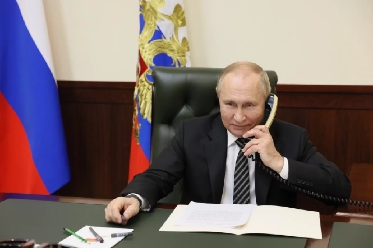 Путин и Токаев обсудили двустороннее сотрудничество в телефонном разговоре