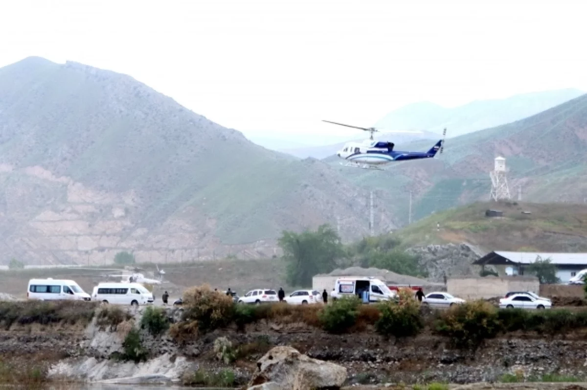 Tasnim: КСИР установил точное место приземления вертолета Раиси
