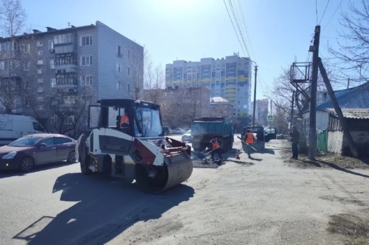 Росводоканал Барнаул восстанавливает благоустройство после работ на сетях