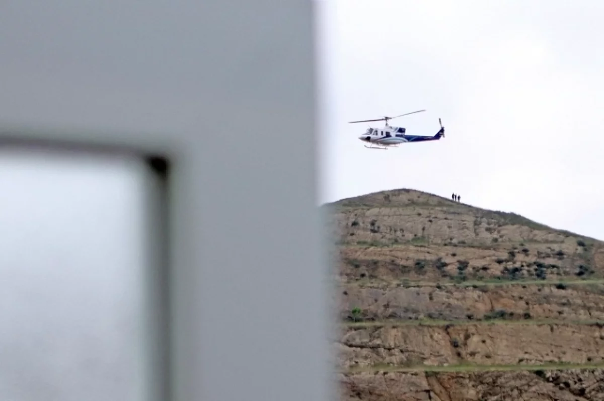 Tasnim: вертолетом, на котором летел Раиси, был американский Bell 212