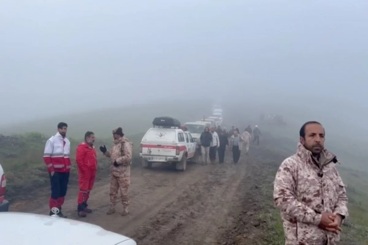 Тела погибших при крушении вертолета с Раиси направили в иранский Тебриз